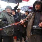 Interwencja. Mieszkańcy Piasku Wielkiego w gminie Nowy Korczyn protestują przeciwko budowie biogazowni / Krzysztof Bujnowicz / Radio Kielce