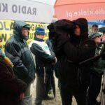 Interwencja. Mieszkańcy Piasku Wielkiego w gminie Nowy Korczyn protestują przeciwko budowie biogazowni / Krzysztof Bujnowicz / Radio Kielce