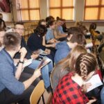 31.03.2017 Kielce. "Spotkanie z Mistrzem" w I LO im. Stefana Żeromskiego / Magdalena Nowak / Radio Kielce