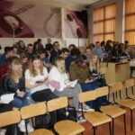 31.03.2017 Kielce. "Spotkanie z Mistrzem" w I LO im. Stefana Żeromskiego / Magdalena Nowak / Radio Kielce