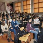 31.03.2017 Kielce. "Spotkanie z Mistrzem" w I LO im. Stefana Żeromskiego / Magdalena Nowak / Radio Kielce