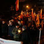 strowiec Świętokrzyski upamiętnił Żołnierzy Wyklętych marszem „Tropem Wilczym 1963” / Kalina Łabuz / Radio Kielce