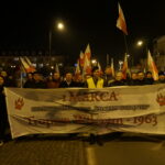 strowiec Świętokrzyski upamiętnił Żołnierzy Wyklętych marszem „Tropem Wilczym 1963” / Kalina Łabuz / Radio Kielce