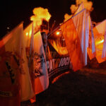 strowiec Świętokrzyski upamiętnił Żołnierzy Wyklętych marszem „Tropem Wilczym 1963” / Kalina Łabuz / Radio Kielce