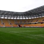 11.03.2017 Ekipa Radia Kielce i TVP3 Kielce na stadionie Jagiellonii Białystok / Krzysztof Bujnowicz / Radio Kielce