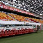 11.03.2017 Ekipa Radia Kielce i TVP3 Kielce na stadionie Jagiellonii Białystok / Krzysztof Bujnowicz / Radio Kielce