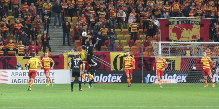 Korona Kielce vs Jagiellonia Białystok (11 marca 2017 r.) / Krzysztof Bujnowicz / Radio Kielce