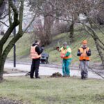 skwer imienia Jana Bularskiego w Kielcach pomiędzy murem ogrodu Pałacu Biskupów Krakowskich i ulicą Staszica / Jarosław Kubalski / Radio Kielce