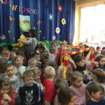22.03.2017 Kielce. Piłkarze Korony odwiedzili w środę Przedszkole Samorządowe nr 25 w Kielcach. / Rafał Szymczyk / Radio Kielce