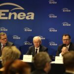 15.03.2017 Warszawa. Enea właścicielem Elektrowni Połaniec. Od lewej: Mikołaj Franzkowiak wiceprezes zarządu ds finansowych Enea, Krzysztof Tchórzewski - minister energii i Mirosław Kowalik prezes zarządu Enea SA / Jarosław Kubalski / Radio Kielce