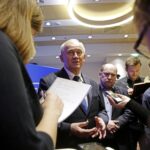 15.03.2017 Warszawa. Enea właścicielem Elektrowni Połaniec. Krzysztof Tchórzewski minister energii / Jarosław Kubalski / Radio Kielce