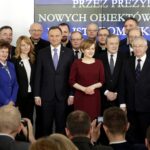 Warszawa. Prezydent RP Andrzej Duda wpisał nowe obiekty na listę Zabytków Historii. Są wśród nich Święty Krzyż oraz zespół opactwa cystersów w Wąchocku (15.03.2017 r.) / Jarosław Kubalski / Radio Kielce