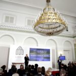 Warszawa. Prezydent RP Andrzej Duda wpisał nowe obiekty na listę Zabytków Historii. Są wśród nich Święty Krzyż oraz zespół opactwa cystersów w Wąchocku (15.03.2017 r.) / Jarosław Kubalski / Radio Kielce