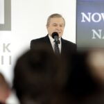 Warszawa. Prezydent RP Andrzej Duda wpisał nowe obiekty na listę Zabytków Historii. Są wśród nich Święty Krzyż oraz zespół opactwa cystersów w Wąchocku (15.03.2017 r.) / Jarosław Kubalski / Radio Kielce