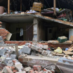 Wybuch gazu w domu jednorodzinnym w Sandomierzu / Grażyna Szlęzak-Wójcik / Radio Kielce