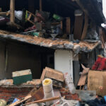 Wybuch gazu w domu jednorodzinnym w Sandomierzu / Grażyna Szlęzak-Wójcik / Radio Kielce