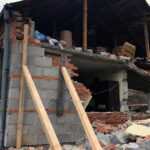 Wybuch gazu w domu jednorodzinnym w Sandomierzu / Grażyna Szlęzak-Wójcik / Radio Kielce