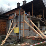 Wybuch gazu w domu jednorodzinnym w Sandomierzu / Grażyna Szlęzak-Wójcik / Radio Kielce