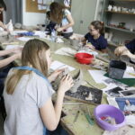 25.03.2017 Kielce. Warsztaty w Liceum Sztuk Plastycznych. / Jarosław Kubalski / Radio Kielce