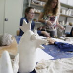 25.03.2017 Kielce. Warsztaty w Liceum Sztuk Plastycznych. / Jarosław Kubalski / Radio Kielce