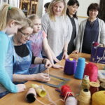 25.03.2017 Kielce. Warsztaty w Liceum Sztuk Plastycznych. / Jarosław Kubalski / Radio Kielce