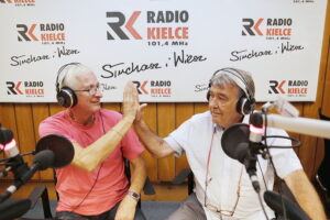 06.09.2016 Kielce. Senior radio. Zbigniew Batorski i Włodzimierz Rezner. / Jarosław Kubalski / Radio Kielce