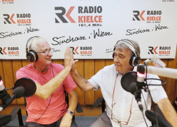 06.09.2016 Kielce. Senior radio. Zbigniew Batorski i Włodzimierz Rezner. / Jarosław Kubalski / Radio Kielce