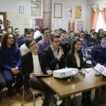 01.03.2017 Kielce. Międzynarodowe Warsztaty Fizyki Cząstek Elementarnych w Liceum Ogólnokształcącym nr VI im. Juliusza Słowackiego. / Jarosław Kubalski / Radio Kielce