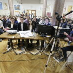 01.03.2017 Kielce. Międzynarodowe Warsztaty Fizyki Cząstek Elementarnych w Liceum Ogólnokształcącym nr VI im. Juliusza Słowackiego. / Jarosław Kubalski / Radio Kielce