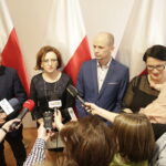 03.03.2017 Kielce. Konferencja wojewody Agaty Wojtyszek i ministra Bartosza Marczuka podsumowująca 500+ / Jarosław Kubalski / Radio Kielce