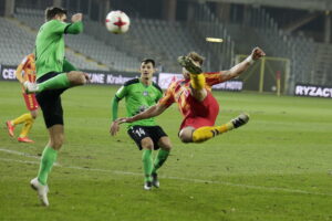 03.03.2017 Kielce. Mecz ekstraklasy Korona Kielce - Górnik Łęczna. / Jarosław Kubalski / Radio Kielce