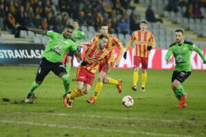 03.03.2017 Kielce. Mecz ekstraklasy Korona Kielce - Górnik Łęczna. / Jarosław Kubalski / Radio Kielce