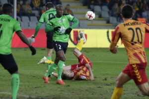 03.03.2017 Kielce. Mecz ekstraklasy Korona Kielce - Górnik Łęczna. / Jarosław Kubalski / Radio Kielce