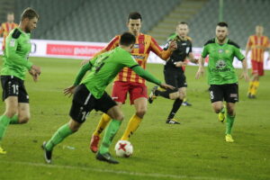 03.03.2017 Kielce. Mecz ekstraklasy Korona Kielce - Górnik Łęczna. / Jarosław Kubalski / Radio Kielce