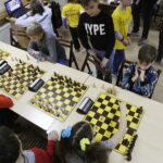 05.03.2017 Kielce. Muzeum Zabawek i Zabawy. Szachowy turniej dla dzieci "Słodki Szach". / Jarosław Kubalski / Radio Kielce