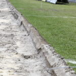 07.03.2017 Kielce. Wymiana murawy na Kolporter Arenie. / Jarosław Kubalski / Radio Kielce