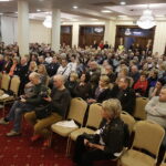 08.03.2017 Kielce. Lech Wałęsa podczas spotkania otwartego w hotelu Binkowski. / Jarosław Kubalski / Radio Kielce