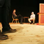 09.03.2017 Włoszczowa. Próba spektaklu "Spowiedź diabła" w reżyserii Grzegorza Mikołajczyka. / Jarosław Kubalski / Radio Kielce