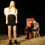 09.03.2017 Włoszczowa. Próba spektaklu "Spowiedź diabła" w reżyserii Grzegorza Mikołajczyka. / Jarosław Kubalski / Radio Kielce