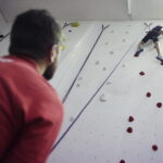 11.03.2017 Kielce. Ścianka wspinaczkowa w dawnym kinie Romantica. / Jarosław Kubalski / Radio Kielce