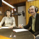 13.03.2017 Kielce. Punkty Widzenia. Lidia Pasich i prof. Marek Ruszkowski. / Jarosław Kubalski / Radio Kielce