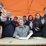 13.03,.2017 Skarżysko - Kamienna. Konferencja podczas której wiceminister Jerzy Szmit  poinformował o rozpoczęciu drugiego etapu procedury przetargowej na rozbudowę drogi S7. / Jarosław Kubalski / Radio Kielce