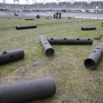 14.03.2017 Kielce. Wymiana murawy na Kolporter Arenie. / Jarosław Kubalski / Radio Kielce