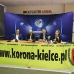 16.03.2017 Kielce. Konferencja prasowa przed meczem sprawdzającym reprezentacji U21 Polska - Czechy. / Jarosław Kubalski / Radio Kielce
