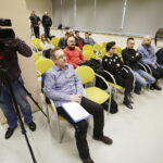 16.03.2017 Kielce. Konferencja prasowa przed meczem sprawdzającym reprezentacji U21 Polska - Czechy. / Jarosław Kubalski / Radio Kielce