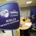 16.03.2017 Kielce. Konferencja prasowa przed meczem sprawdzającym reprezentacji U21 Polska - Czechy. / Jarosław Kubalski / Radio Kielce