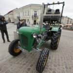 16.03.2017 Kielce. Traktory Ursus, model z 1964 roku. / Jarosław Kubalski / Radio Kielce