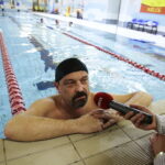 18.03.2017 Kielce. Basen przy ulicy Jurajskiej. Akcja "Płynę po zdrowie". / Jarosław Kubalski / Radio Kielce