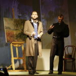 19.03.2017 Kielce. Sztuka "Ecce Homo" w sali teatralnej kościoła św. Jadwigi Królowej. / Jarosław Kubalski / Radio Kielce