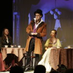 19.03.2017 Kielce. Sztuka "Ecce Homo" w sali teatralnej kościoła św. Jadwigi Królowej. / Jarosław Kubalski / Radio Kielce